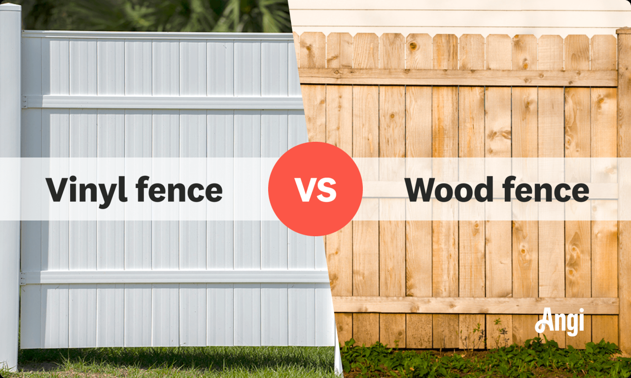 Vinyl vs. Wood Fences: Pros, Cons, and Costs | Angi